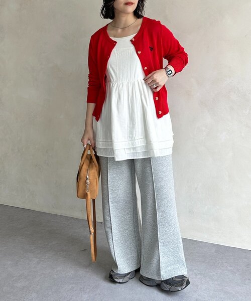 CPCM（シーピーシーエム）の「アソート裾レースキャミチュニック（ワンピース・レディース・ホワイト系その他/ホワイト系その他3/ホワイト系その他2/アイボリー/ブラック系その他・FREE）」の18枚目の写真