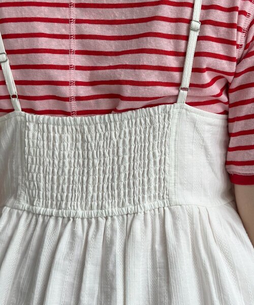 CPCM（シーピーシーエム）の「アソート裾レースキャミチュニック（ワンピース・レディース・ホワイト系その他/ホワイト系その他3/ホワイト系その他2/アイボリー/ブラック系その他・FREE）」の21枚目の写真