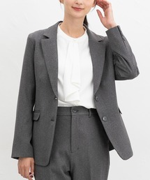 Honeys（ハニーズ）の「【ストレッチ・マシンウォッシャブル・イージーケア】2つ釦テーラードジャケット（テーラードジャケット）」