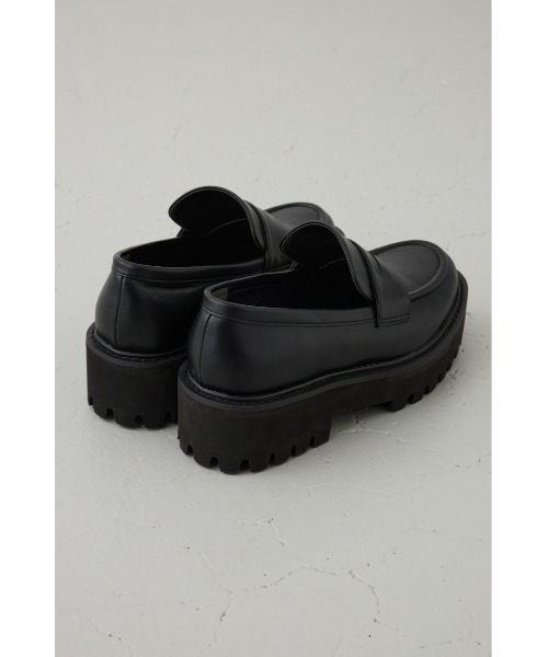 AZUL by moussy(アズールバイマウジー)の「プラットフォームローファー(ローファー・レディース・ブラック/ブラウン・SMALL/MEDIUM/LARGE)」の4枚目の写真
