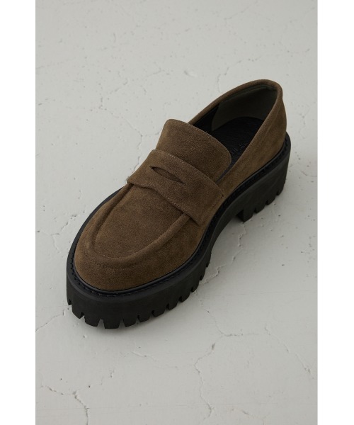 AZUL by moussy(アズールバイマウジー)の「プラットフォームローファー(ローファー・レディース・ブラック/ブラウン・SMALL/MEDIUM/LARGE)」の21枚目の写真