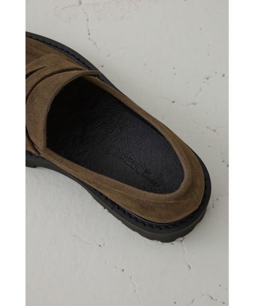 AZUL by moussy(アズールバイマウジー)の「プラットフォームローファー(ローファー・レディース・ブラック/ブラウン・SMALL/MEDIUM/LARGE)」の22枚目の写真