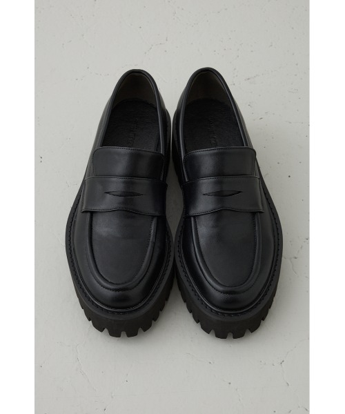 AZUL by moussy(アズールバイマウジー)の「プラットフォームローファー(ローファー・レディース・ブラック/ブラウン・SMALL/MEDIUM/LARGE)」の5枚目の写真