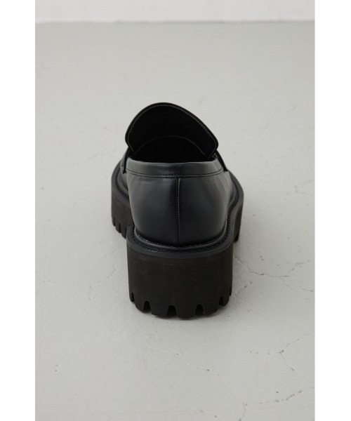 AZUL by moussy(アズールバイマウジー)の「プラットフォームローファー(ローファー・レディース・ブラック/ブラウン・SMALL/MEDIUM/LARGE)」の6枚目の写真