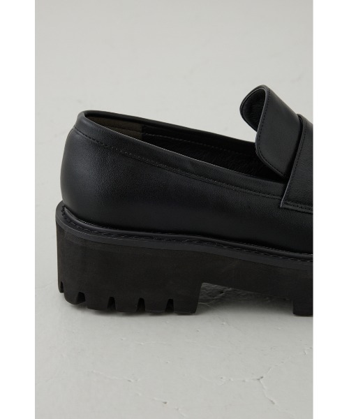 AZUL by moussy(アズールバイマウジー)の「プラットフォームローファー(ローファー・レディース・ブラック/ブラウン・SMALL/MEDIUM/LARGE)」の7枚目の写真