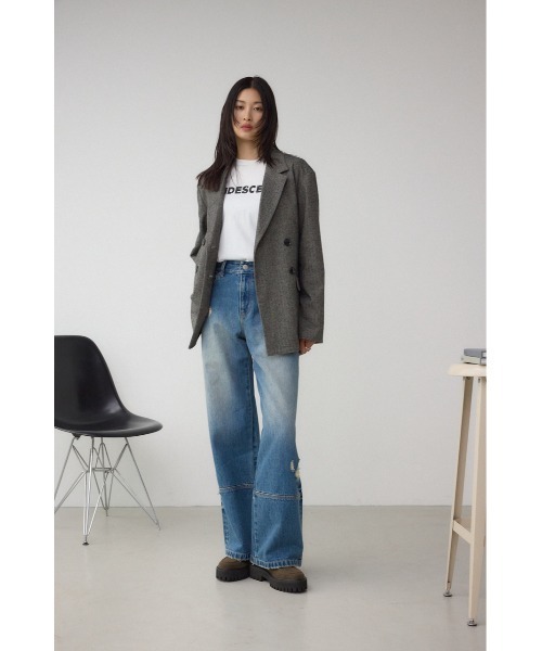 AZUL by moussy(アズールバイマウジー)の「プラットフォームローファー(ローファー・レディース・ブラック/ブラウン・SMALL/MEDIUM/LARGE)」の13枚目の写真