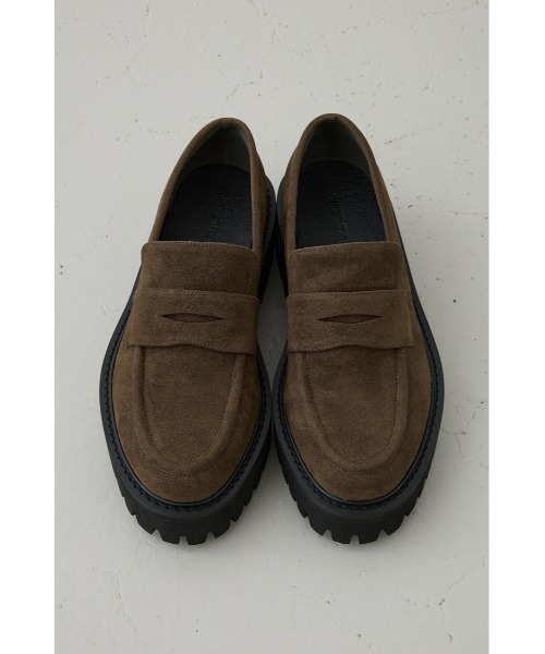 AZUL by moussy(アズールバイマウジー)の「プラットフォームローファー(ローファー・レディース・ブラック/ブラウン・SMALL/MEDIUM/LARGE)」の17枚目の写真