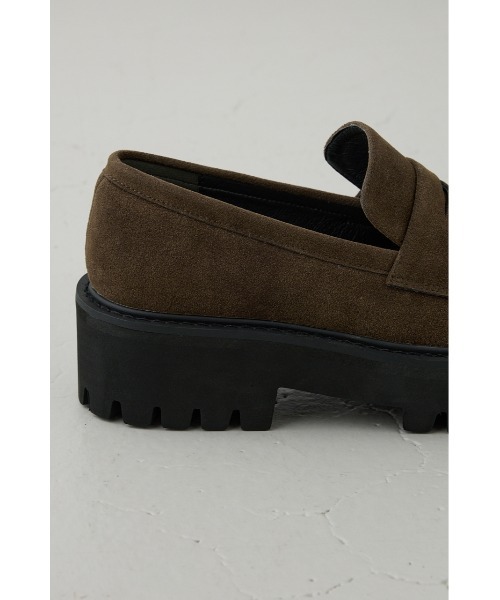 AZUL by moussy(アズールバイマウジー)の「プラットフォームローファー(ローファー・レディース・ブラック/ブラウン・SMALL/MEDIUM/LARGE)」の19枚目の写真