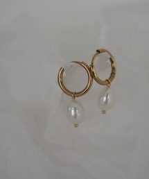 Ms.yuu by Nothing And Others | Ms.yuu by Nothing And Others/ミニマルパールピアス(ピアス（両耳用）)