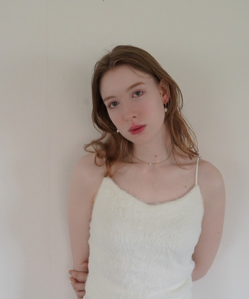 Ms.yuu by Nothing And Others（ミスユーバイナッシングアンドアザーズ）の「Ms.yuu by Nothing And Others/ミニマルパールピアス（ピアス（両耳用）・レディース・ゴールド・FREE）」の5枚目の写真