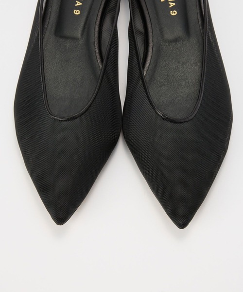 CORSO ROMA，9（コルソローマ）の「【CORSO ROMA 9】チュールパンプス（パンプス・レディース・ベージュ/ブラック・36/38/37）」の17枚目の写真