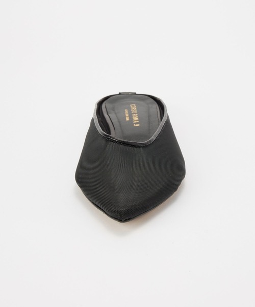 CORSO ROMA，9（コルソローマ）の「【CORSO ROMA 9】チュールパンプス（パンプス・レディース・ベージュ/ブラック・36/38/37）」の9枚目の写真