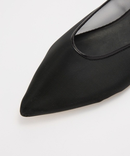 CORSO ROMA，9（コルソローマ）の「【CORSO ROMA 9】チュールパンプス（パンプス・レディース・ベージュ/ブラック・36/38/37）」の13枚目の写真