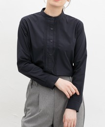 Honeys（ハニーズ）の「【らくらくアイロン】らくらくピンタックシャツ（ビジネスシャツ）」