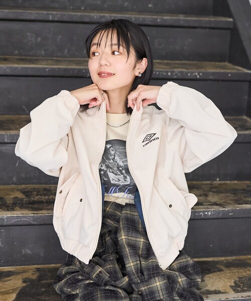 UMBRO × FREAK'S STORE/アンブロ 別注 Corduroy Stand Collar