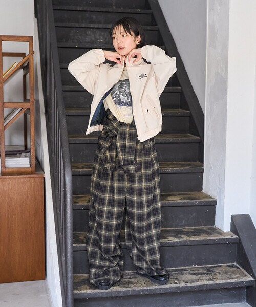 UMBRO × FREAK'S STORE/アンブロ 別注 Corduroy Stand Collar