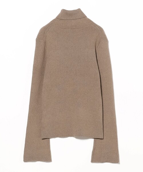 B:MING by BEAMS(ビーミングバイビームス)の「フレア スリーブ ニット(ニット/セーター・レディース・ライトグレー/ブラウン系その他/ブラック・ONE SIZE)」の6枚目の写真
