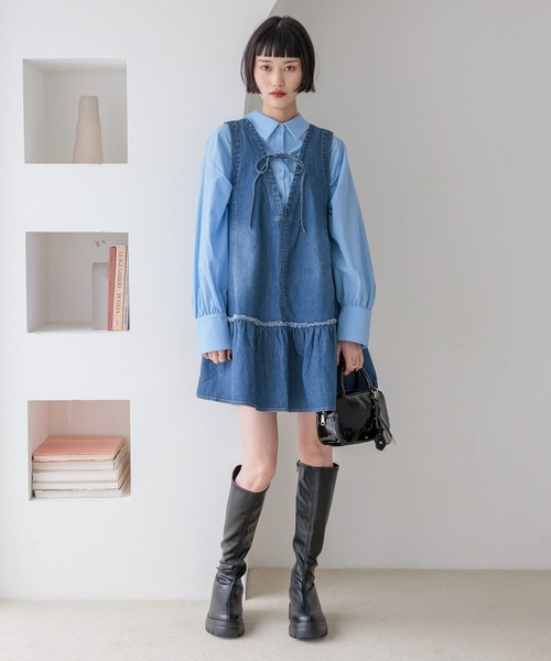 LOWRYS FARM（ローリーズファーム）の「チャームツキミニボストン