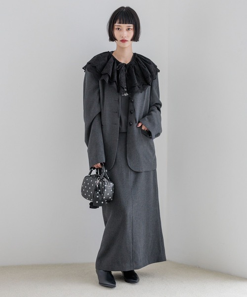 LOWRYS FARM（ローリーズファーム）の「チャームツキミニボストン  592822（ボストンバッグ・レディース・ブラック/ピンク/ブラウン/ドット/アイボリー/ピンク系その他・FREE）」の12枚目の写真