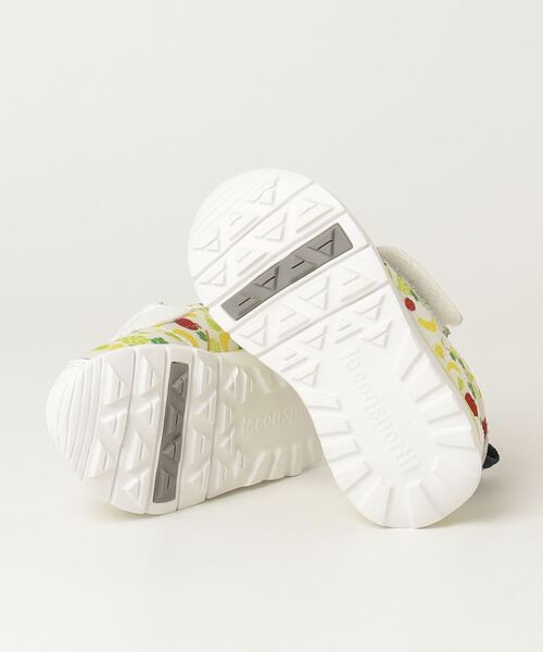 le coq sportif（ルコックスポルティフ）の「LCS モンペリエ VI F ART（スニーカー・キッズ・グリーン系/パープル系その他・13.5cm/14.0cm/14.5cm/15.0cm/15.5cm/16.0cm/16.5cm/17.0cm/17.5cm/18.0cm/13.0cm）」の10枚目の写真