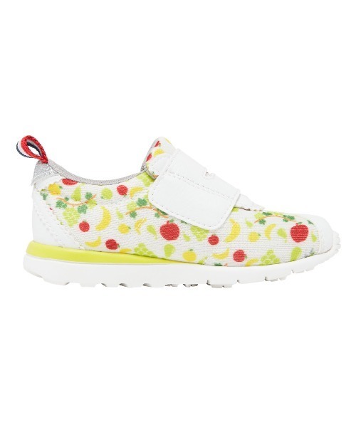 le coq sportif（ルコックスポルティフ）の「LCS モンペリエ VI F ART（スニーカー・キッズ・グリーン系/パープル系その他・13.5cm/14.0cm/14.5cm/15.0cm/15.5cm/16.0cm/16.5cm/17.0cm/17.5cm/18.0cm/13.0cm）」の3枚目の写真