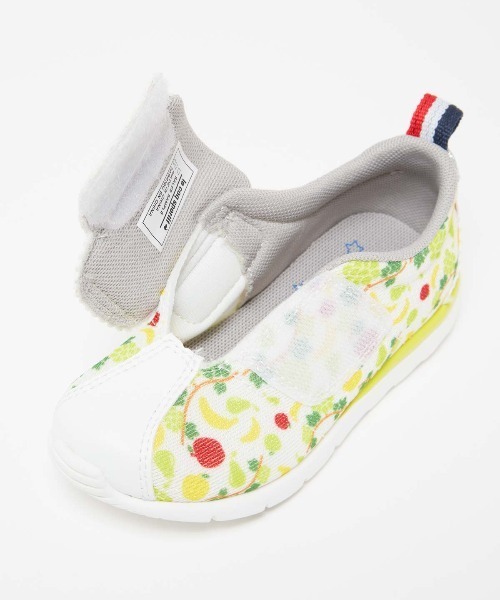 le coq sportif（ルコックスポルティフ）の「LCS モンペリエ VI F ART（スニーカー・キッズ・グリーン系/パープル系その他・13.5cm/14.0cm/14.5cm/15.0cm/15.5cm/16.0cm/16.5cm/17.0cm/17.5cm/18.0cm/13.0cm）」の6枚目の写真