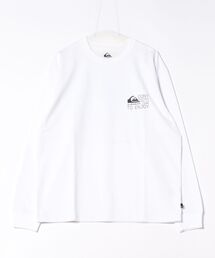 Quiksilver | TC DISTORTED BOX LT /クイックシルバーバックプリント長袖ロンT(Tシャツ/カットソー)