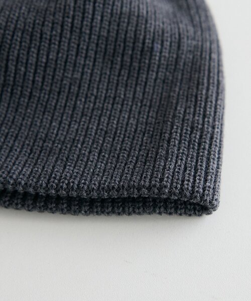DISCOAT（ディスコート）の「【ユニセックス】コンフォートリブビーニー（ニットキャップ/ビーニー・レディース・ブラック/ブラウン/チャコールグレー・FREE）」の12枚目の写真