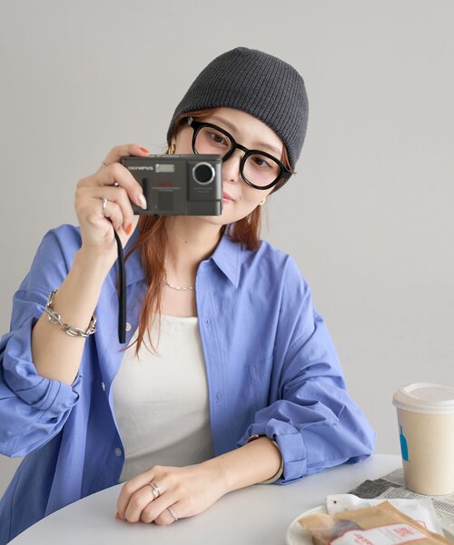 DISCOAT（ディスコート）の「【ユニセックス】コンフォートリブビーニー（ニットキャップ/ビーニー・レディース・ブラック/ブラウン/チャコールグレー・FREE）」の17枚目の写真