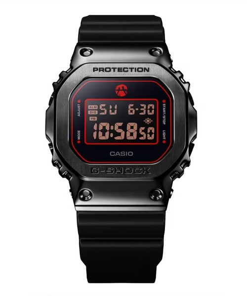 G-SHOCK(ジーショック)の「G-SHOCK/ジーショック 腕時計 "八村塁選手シグネチャーモデル" GM-5600RH-1JR(デジタル腕時計・メンズ・ブラック・FREE)」の4枚目の写真