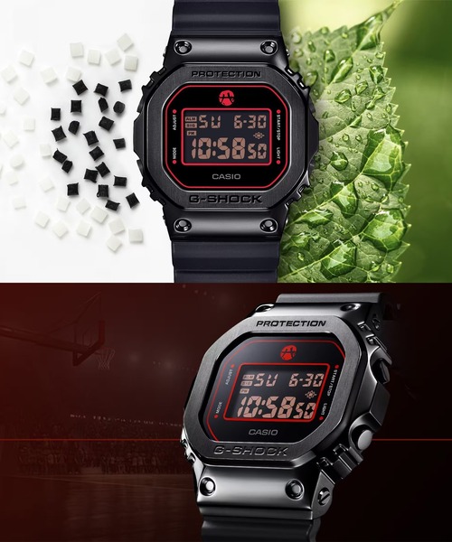 G-SHOCK(ジーショック)の「G-SHOCK/ジーショック 腕時計 "八村塁選手シグネチャーモデル" GM-5600RH-1JR(デジタル腕時計・メンズ・ブラック・FREE)」の9枚目の写真
