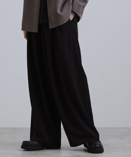 スーパーワイドバギースラックスパンツ（その他パンツ）｜tk.TAKEO