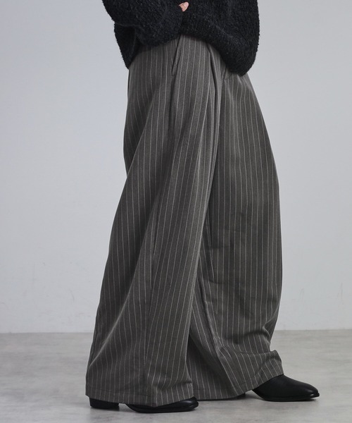 セール】【スーパーワイドバギースラックスパンツ（その他パンツ）｜tk