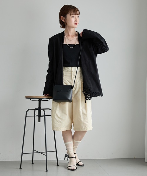 murir(ミュリール)の「A4トート&ポシェットセット(トートバッグ・レディース・ブラック/ブラウン/ラベンダー/ダークブラウン・FREE)」の16枚目の写真