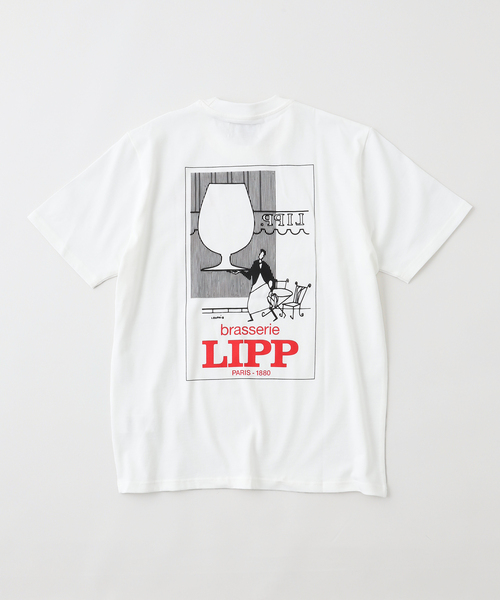 EDIFICE（エディフィス）の「GIFT SHOP (ギフトショップ) 別注 Tシャツ verre（Tシャツ/カットソー・メンズ・ホワイト・LARGE/MEDIUM）」の2枚目の写真