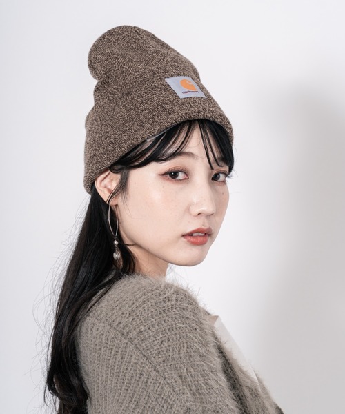 CARHARTT/カーハート】ボックスロゴ ビーニー ユニセックス ニット帽