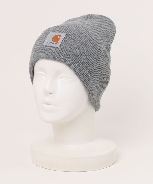 Carhartt(カーハート)の「【CARHARTT/カーハート】ボックスロゴ ビーニー ユニセックス ニット帽 ニットキャップ(ニットキャップ/ビーニー・メンズ・ブラウン/テラコッタ/ホワイト/ネイビー/イエロー/オレンジ/ブラック/ブラウン系その他/グレー/チャコールグレー・FREE)」の20枚目の写真