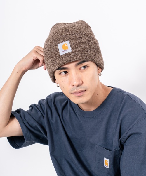 CARHARTT/カーハート】ボックスロゴ ビーニー ユニセックス ニット帽