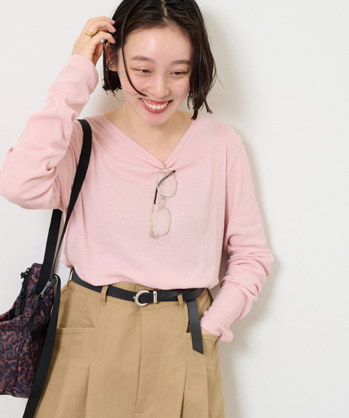 ツイストシアーテレコロングTEE（Tシャツ/カットソー）｜JOURNAL