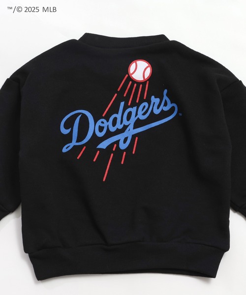 セール】〈MLB〉ワイドシルエット サガラ刺繍ロゴ 裏毛トレーナー