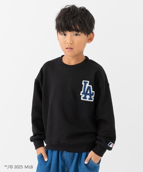 セール】〈MLB〉ワイドシルエット サガラ刺繍ロゴ 裏毛トレーナー セール】〈MLB〉ワイドシルエット サガラ刺繍ロゴ 裏毛トレーナー