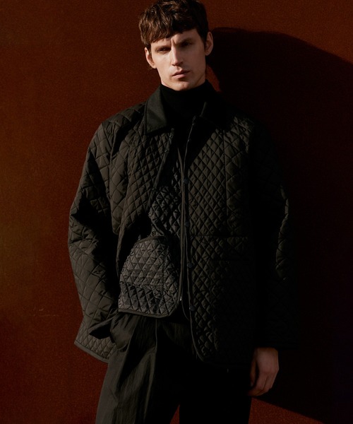 LAVENHAM ラベンハム パッカブル LV5127 ブラック L Black Edition Panelled Jacket Mens / ブラック エディション