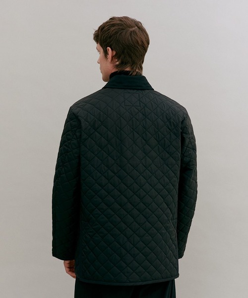 LAVENHAM(ラベンハム)の「Black Edition Panelled Jacket Mens / ブラック エディション パネルド ジャケット メンズ(その他アウター・メンズ・ダークブラック・S/L/M/XL)」の4枚目の写真