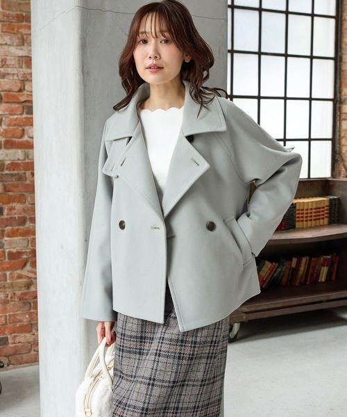 ぴーこ 抗菌防臭・静電気軽減】3wayピーコート（ピーコート）｜Honeys