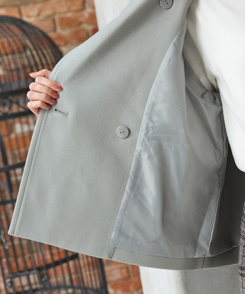 抗菌防臭・静電気軽減】3wayピーコート（ピーコート）｜Honeys