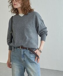 LBC（エルビーシー）の「ソフトタッチアイレットVネックプルオーバー（ニット/セーター）」