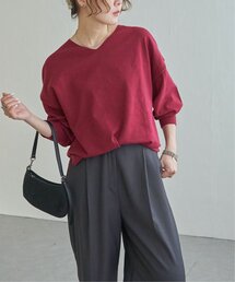 LBC（エルビーシー）の「ソフトタッチアイレットVネックプルオーバー（ニット/セーター）」