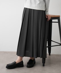 【洗える】ボックスプリーツスカート