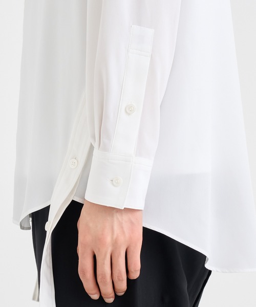 sulvam(サルバム)の「sulvam×UJOH Back&Side Open Shirts(シャツ/ブラウス・メンズ・ブラック/ホワイト・2/3/4)」の10枚目の写真