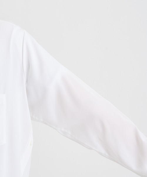 sulvam(サルバム)の「sulvam×UJOH Back&Side Open Shirts(シャツ/ブラウス・メンズ・ブラック/ホワイト・2/3/4)」の9枚目の写真